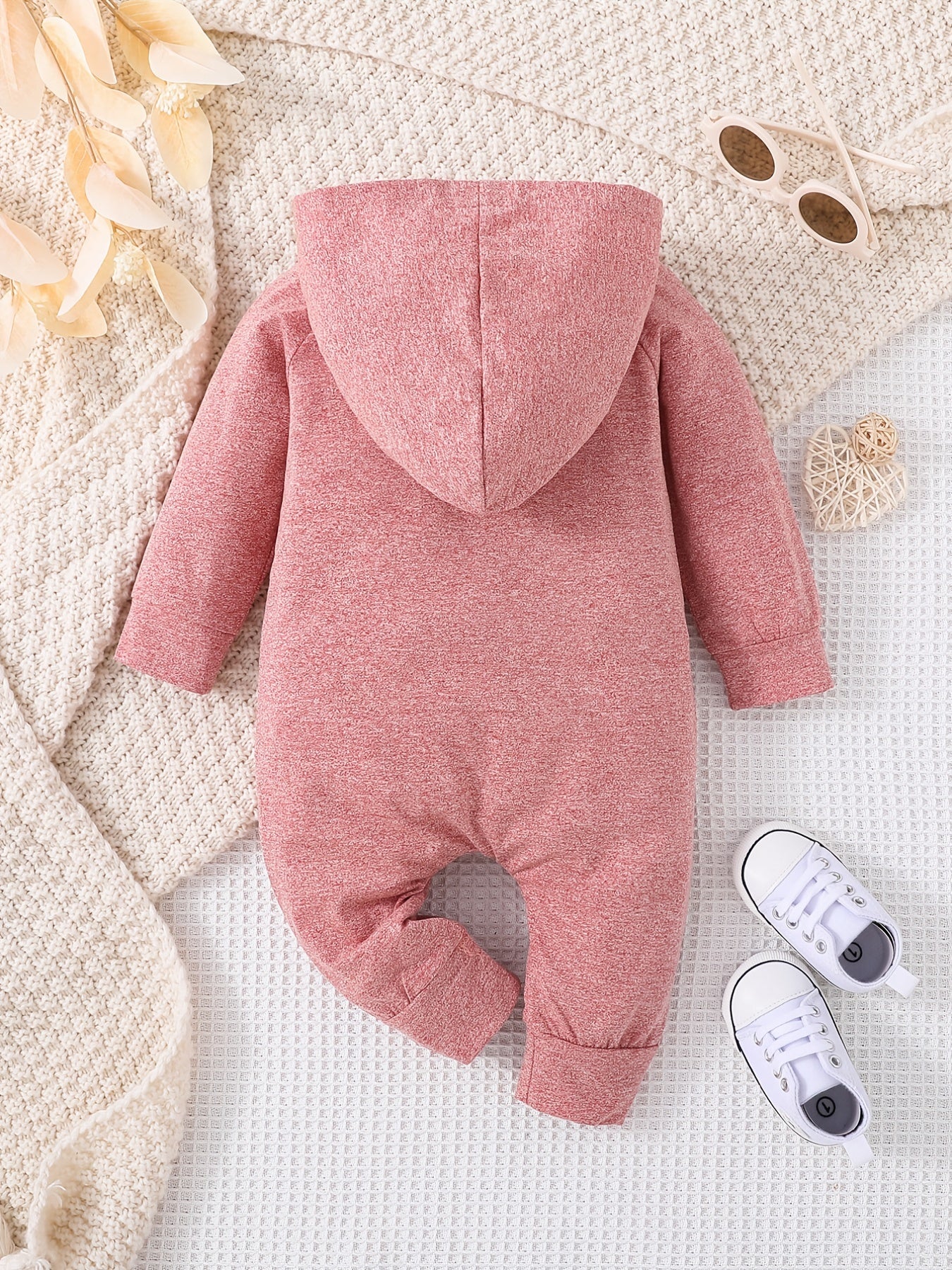 Hooded Romper for Baby Boys and Girls