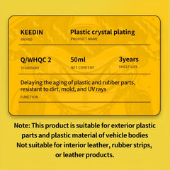 Car Plastic Plating Crystal Refurbishing Agent Repair Liquid