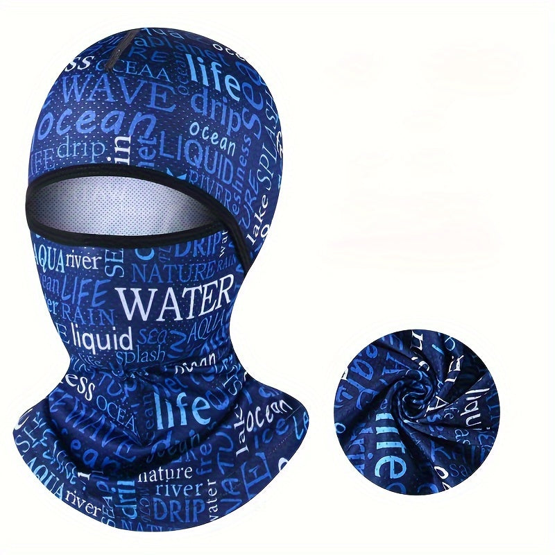Summer Balaclava Outdoor Sunshade Mask UV Protection Motorcycle Riding Mask