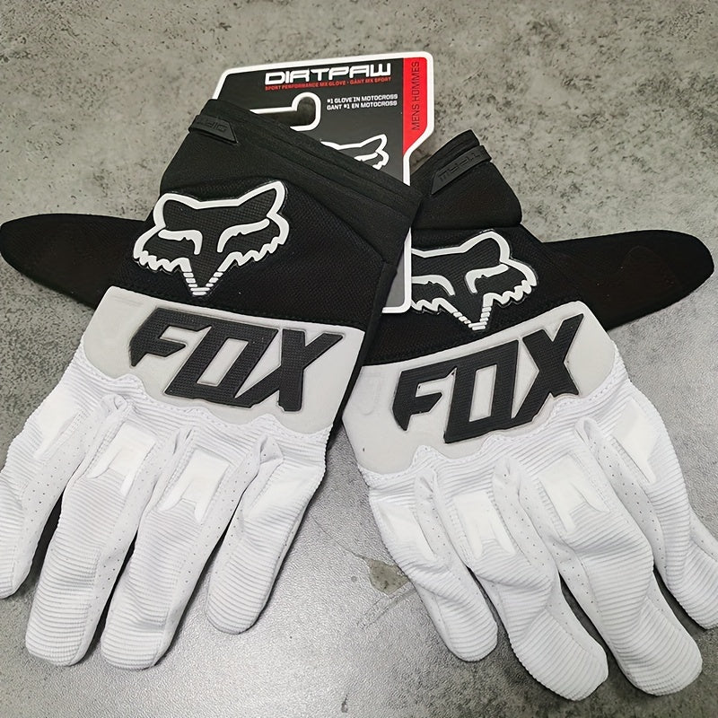 FOX Gloves Off road Motorcycles Mountain Cycling Sports Gray