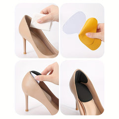 2pcs Pair Thickened T Foam Heel Stickers for High Heels