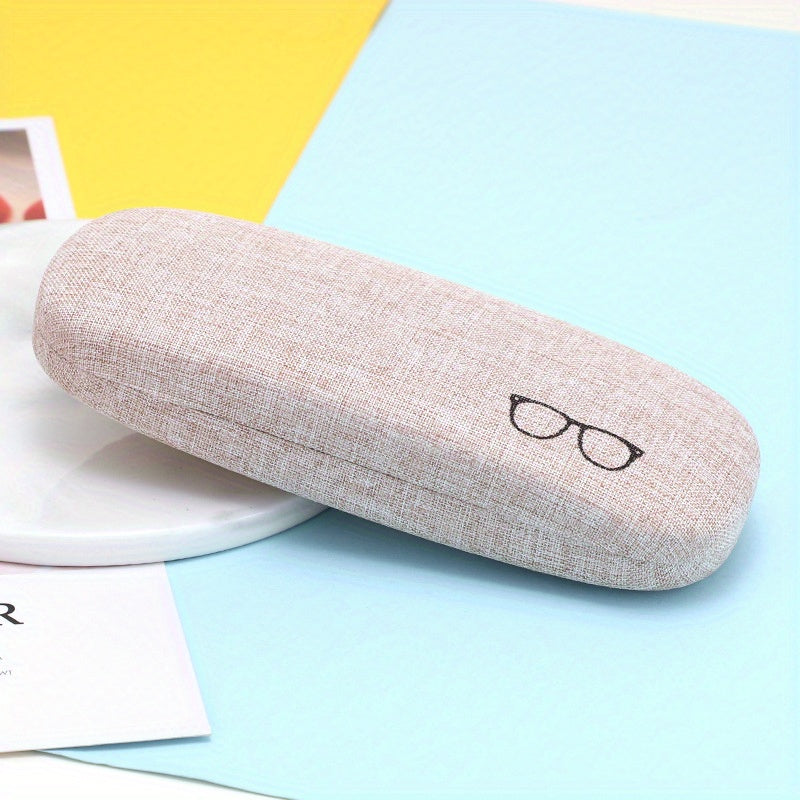 Linen Glasses Case Iron Box Sunglasses Case
