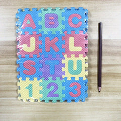 36 Pieces Alphabet & Number Puzzle Set for Kids