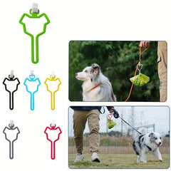 Dog Waste Bag Holder Hands-Free Pet Poop Bag Dispenser