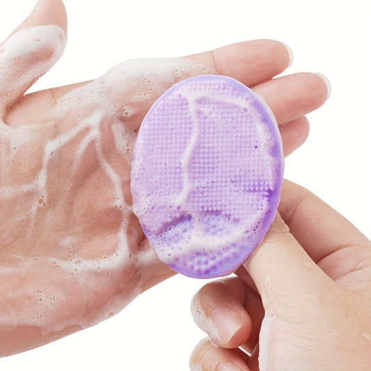 Silicone Facial Cleansing Brush Blackhead Acne Pore Pad Exfoliator