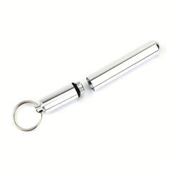 Pocket Toothpick Holder Metal Pill Box Key Ring Portable