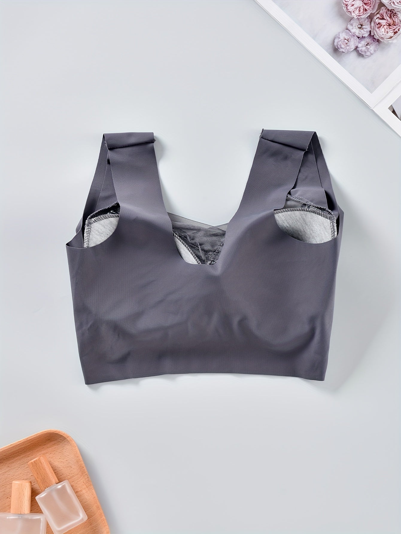 Lace Wireless Full Coverage Bra