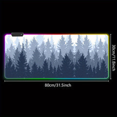 RGB Gaming Mouse Pad 12 Lighting Modes XL Extended Desk Mat