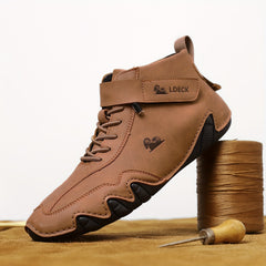 Men's Lace-up Sneakers Casual Walking Shoes Comfortable Boots