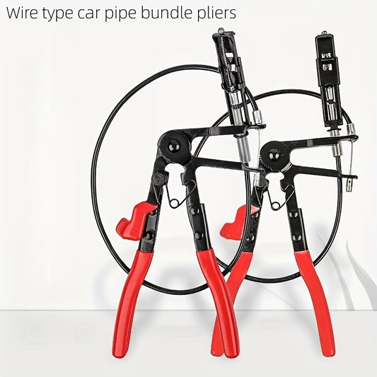Car Water Pipe Snap Hoop Pliers Bend Wire Throat Style Pipe Ring Tool