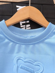 Boys 3D Bear Graphic Sweatshirt Top
