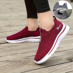 Comfortable Thick Sole Mesh Running Shoes Breathable Sneakers