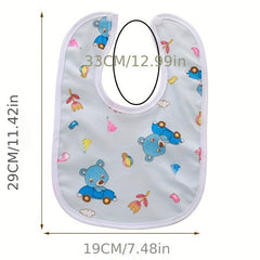 10pcs Baby Cotton Gauze Bibs Infant Boys Girls Burp Cloths