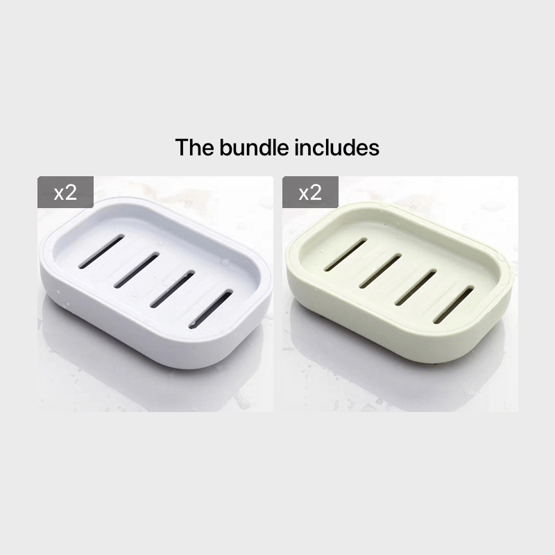 1pc Soap Box Bathroom Dish Plate Case Travel Hiking Holder Container Soap Box
