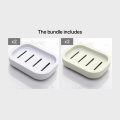 1pc Soap Box Bathroom Dish Plate Case Travel Hiking Holder Container Soap Box