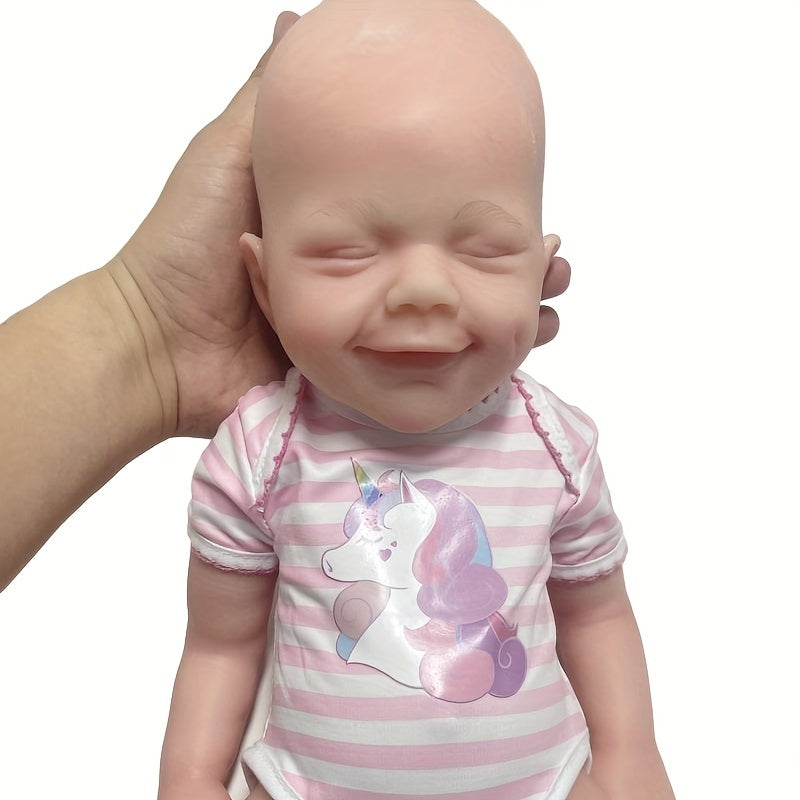 Silicone Mini Baby Soft Dolls for Children's Practice
