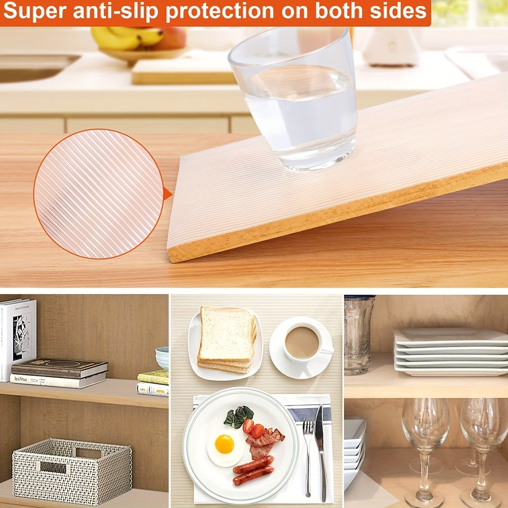 Waterproof Non-Adhesive Shelf Liner for Kitchen Drawer 20 FT