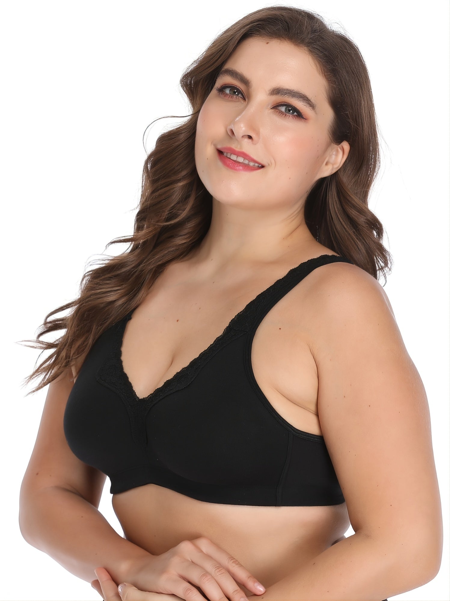  Lace Push Up Bra Women's Comfy Underwear