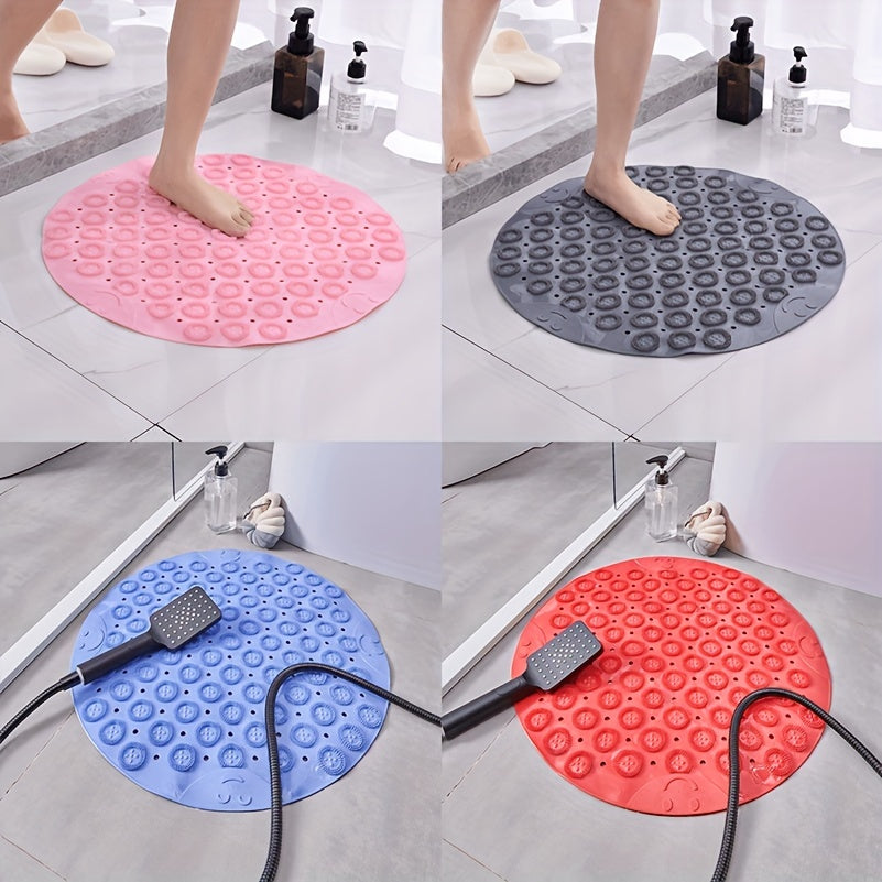Non Slip Shower Safety Pad for Elderly Soft Washable with Drainage Holes