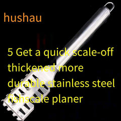 5pcs Fish Scale Remover Metal Fish Scale Peeler Fish Scale Remover Cleaner