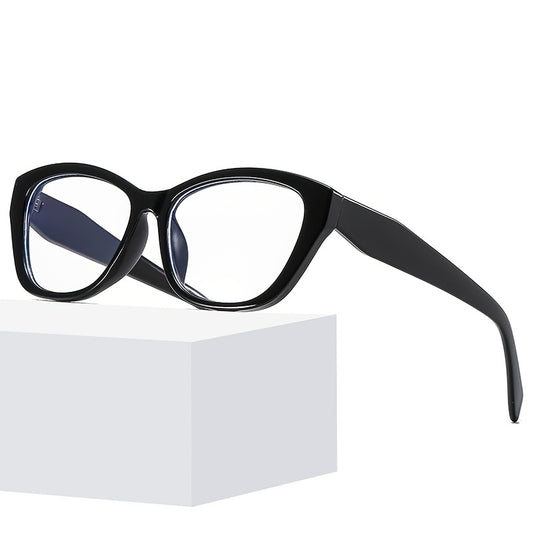 Cat Eye Anti Light Glasses For Women Men Clear Lens Myopia Glasses