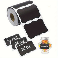 180 Sheets Waterproof Blackboard Sticker Labels