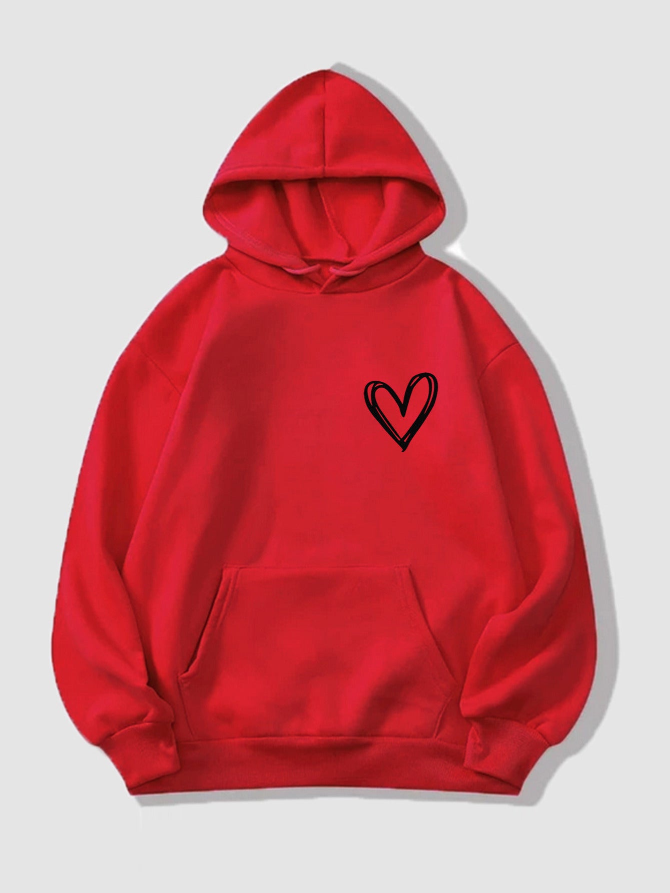 Women's Button Cowl Neck Wrap Sweatshirt Hoodie