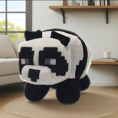 Panda Plush Toy 10 24Inch Pixel Animal Panda Doll Desktop Decoration