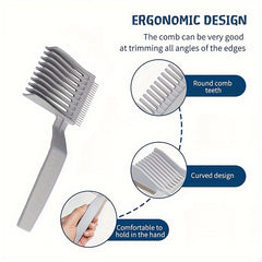 Professional Hair Clipper Comb for Men - Gradient Haircut Styling Guide Tool