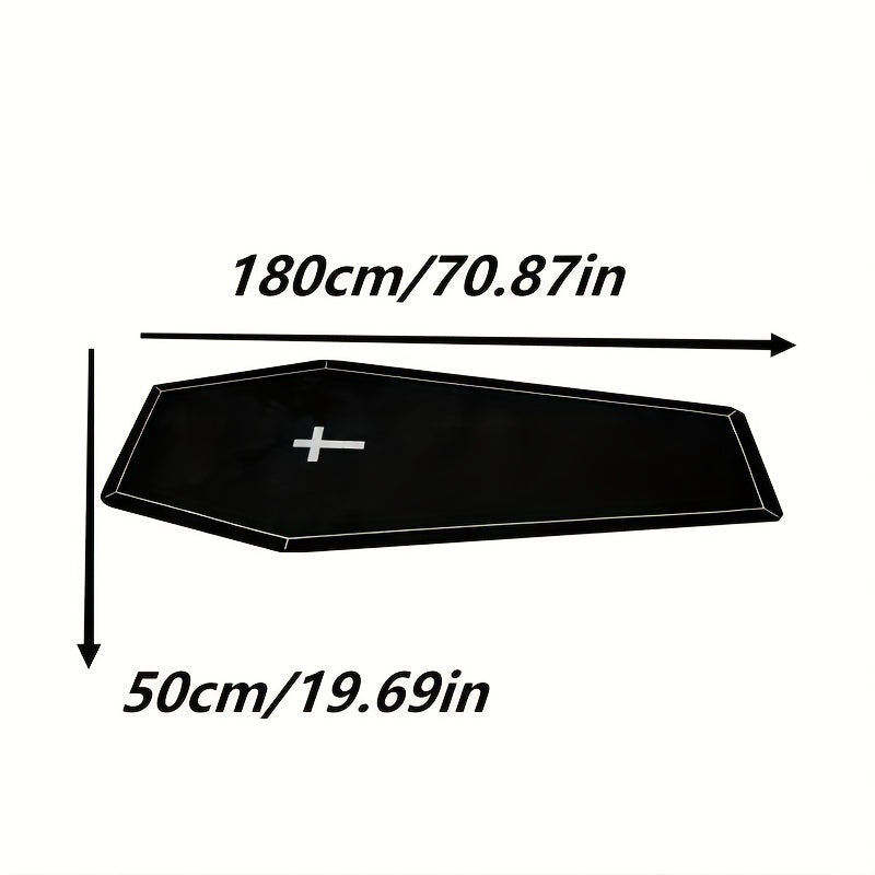 Halloween Coffin Rug Soft Modern Decoration