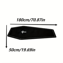 Halloween Coffin Rug Soft Modern Decoration