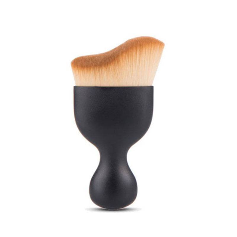 Kabuki Foundation Powder Brush Makeup Blending S Shape Top Cosmetic Brush