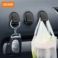 Car Hook USB Data Cable Key Mask Storage Hook Sticker Car Interior Accessories