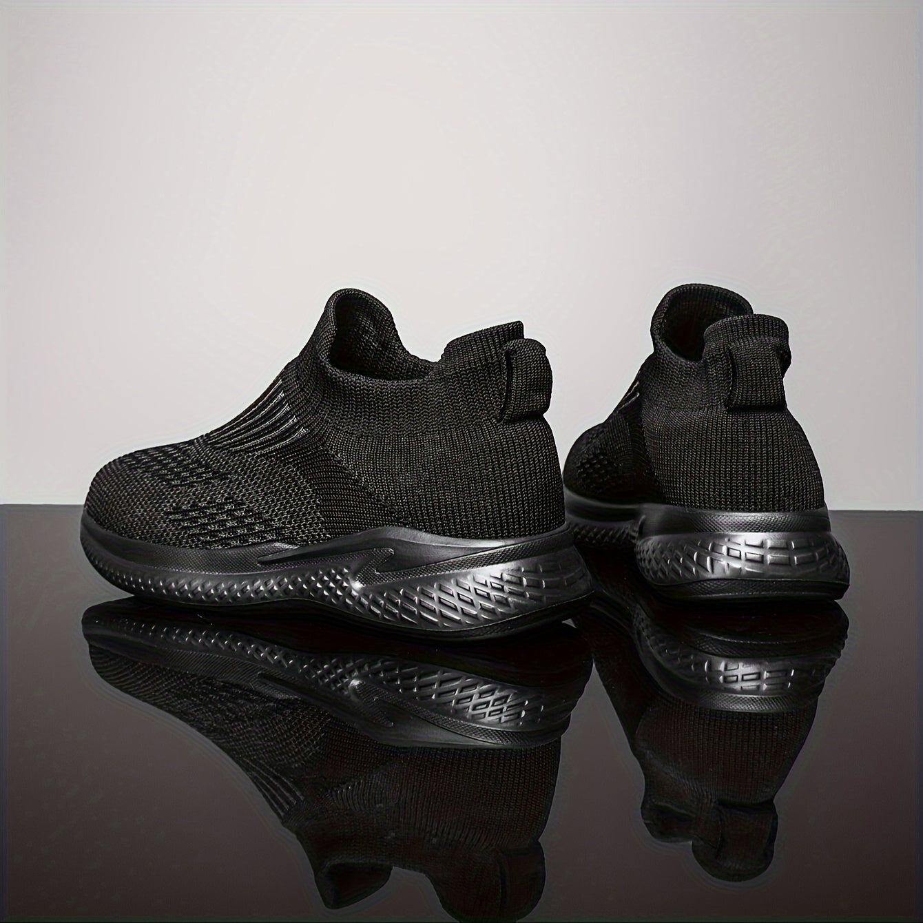 Girl's Slip On Sock Shoes Breathable Non Slip Sneakers