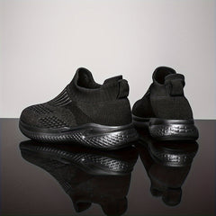Girl's Slip On Sock Shoes Breathable Non Slip Sneakers