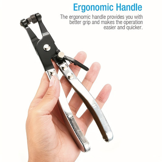 Professional Car Water Pipe Hose Clip Pliers for Flat Band Hose Clamps