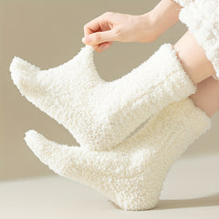 5 Pairs Teenager's Split Toe Tabi Socks Low Cut Five Toe Warm Plush