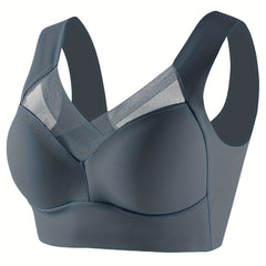 Comfy Mesh Wireless Bra Full Coverage
