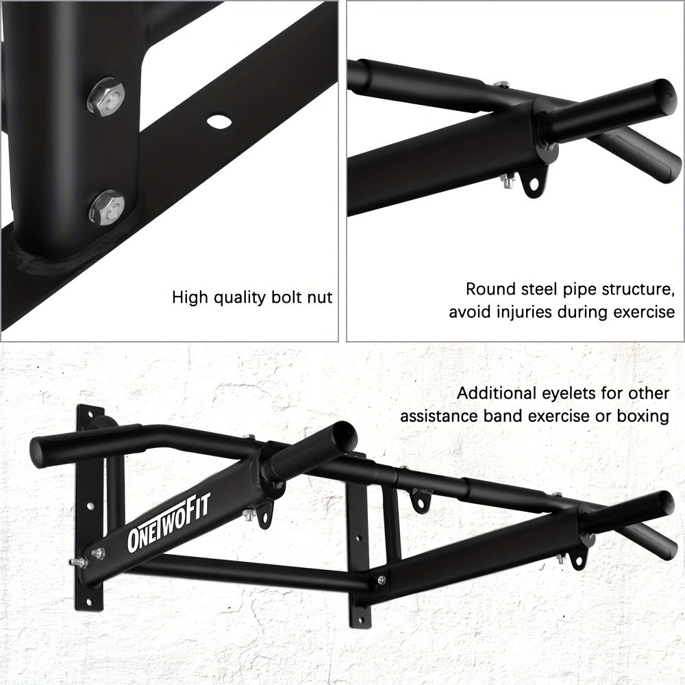 Wall Mounted Pull Up Bar for Arm & Core Strength Training Fitness