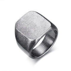 Men's Stainless Steel Ring Band Size 10
