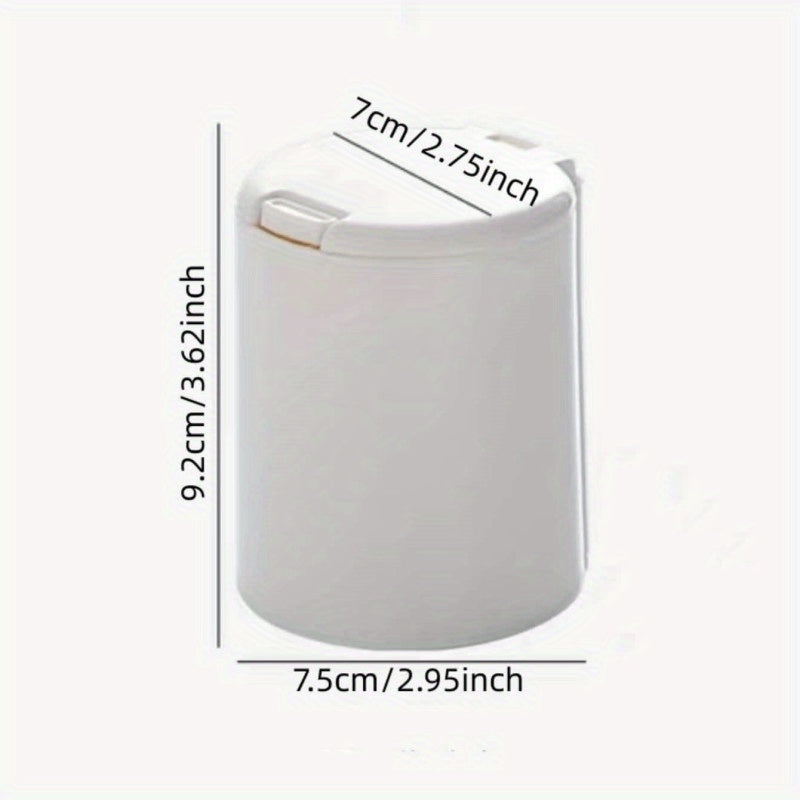 Mini Plastic Storage Box With Lid Dustproof Pop Up Stationery Object Storage