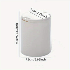 Mini Plastic Storage Box With Lid Dustproof Pop Up Stationery Object Storage