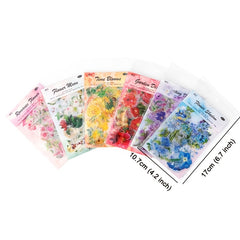 100 Vintage Floral Stickers Blooming Flowers For DIY Art Crafts
