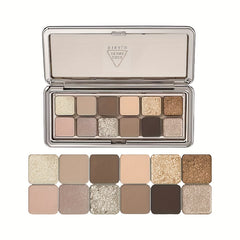 Matte Earth Milk Tea Eyeshadow Palette