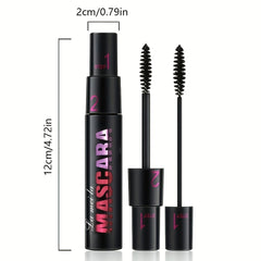 4D Silk Fiber Mascara Natural Slender & Thicker Effect Waterproof Long Lasting