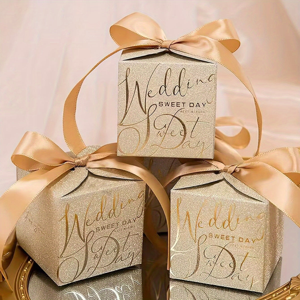 10pcs Wedding Candy Box for Wedding Decorations