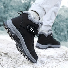 Women's Thermal Snow Boots with Hook & Loop Fastener