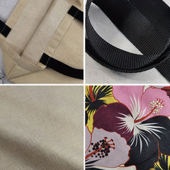 1Pc Decorative Storage Bag Double Handle Household Storage