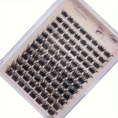 D Curl Volume Cluster Lashes DIY at Home 8-16 Mix