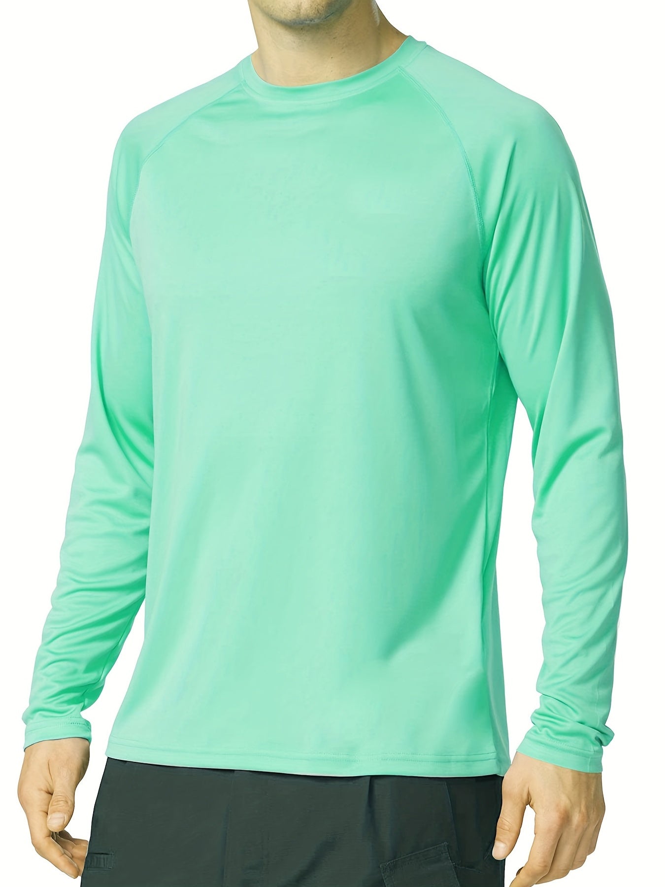 Men's Fishing Shirts UPF 50 Lightweight Long Sleeve Tee
